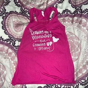 Disney small shop Birthday tank